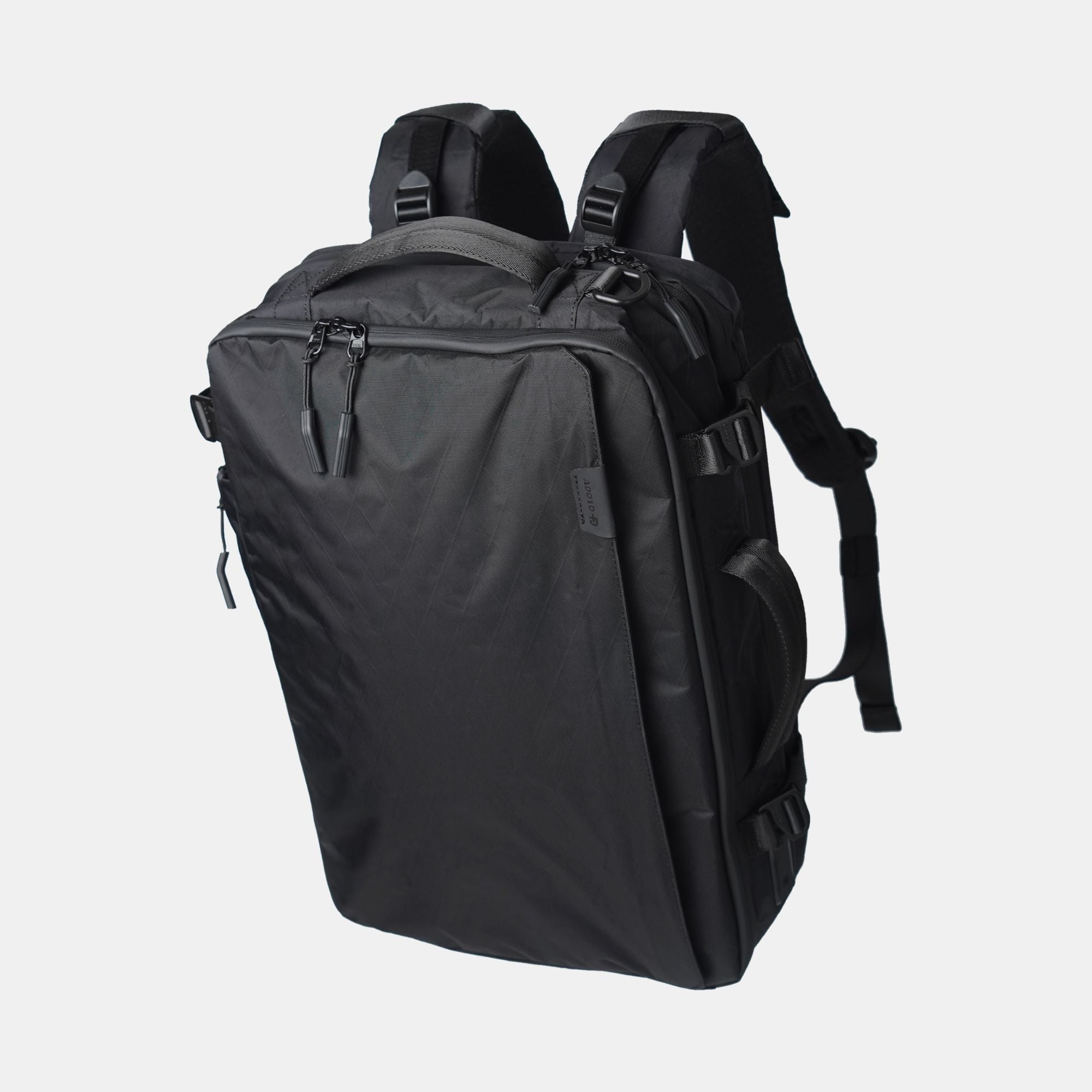 ADD1D Explorer Pack 20L to 33L expandable 3-way convertible laptop backpack in black