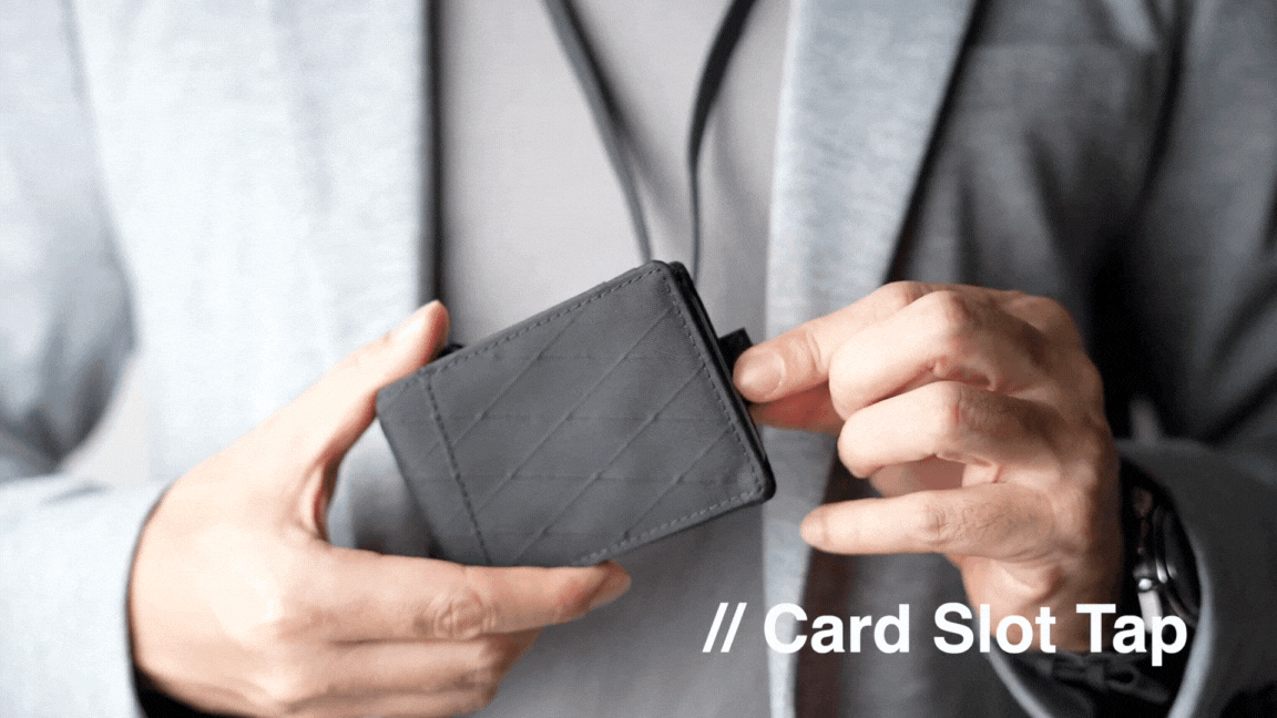 Bi-Fold Cardholder | 超薄、超輕防水卡包