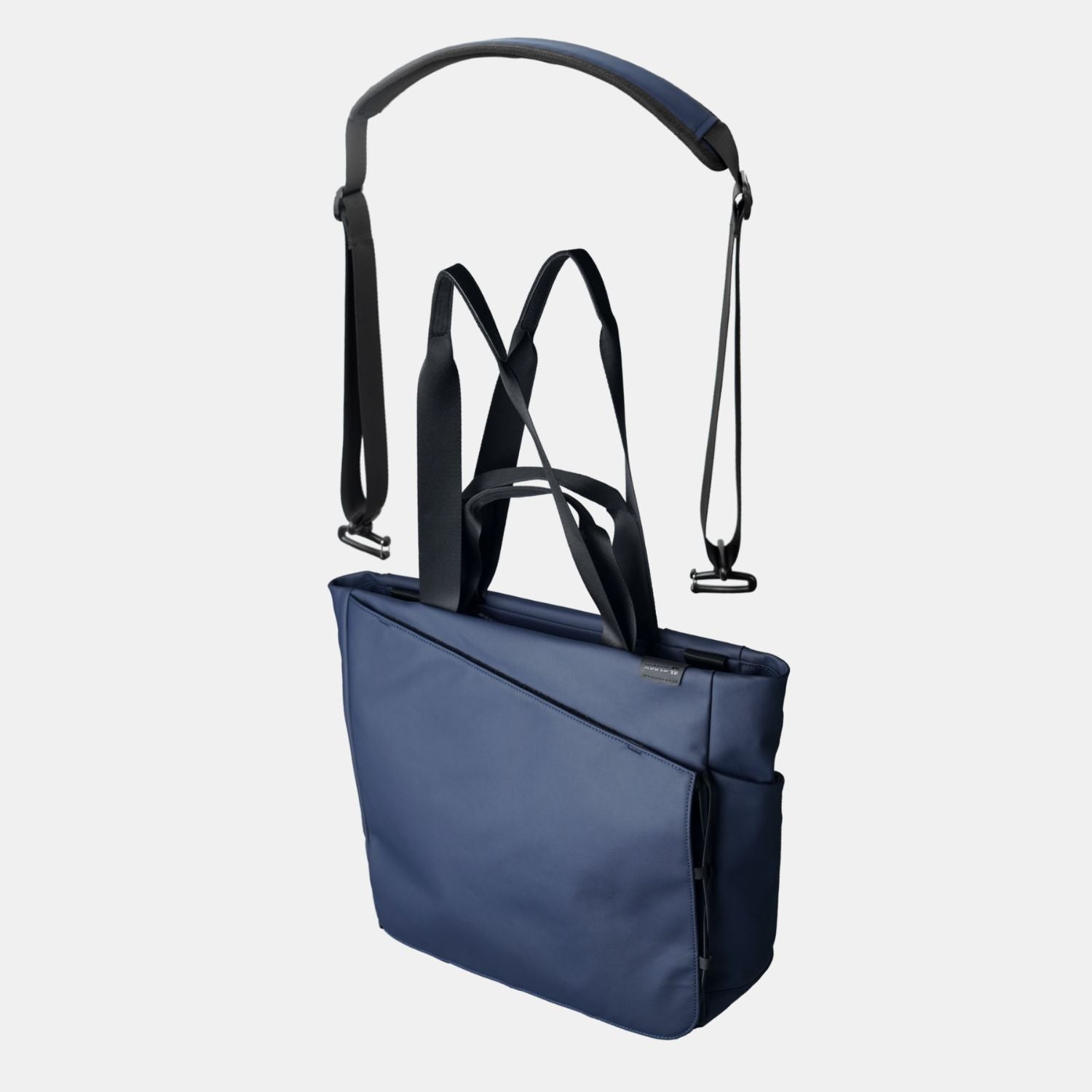 ADD1D Kangaroo Messenger Tote 2-in-1 modular laptop bag and tote in black