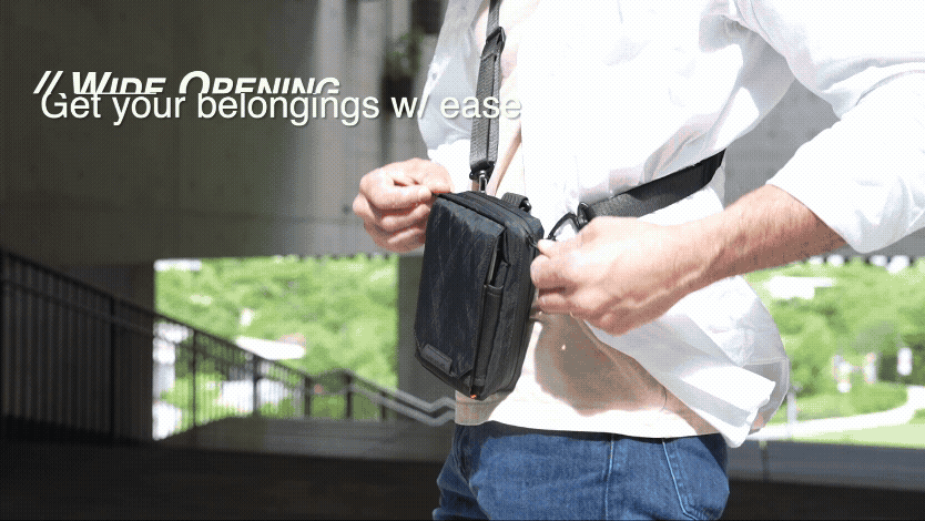 D2D Pouch V2 | 輕巧防水機能肩包